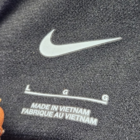 Nike Women Sports Bra Large Black Swim Wireless Racerback Tank Mesh - Picture 5 of 12